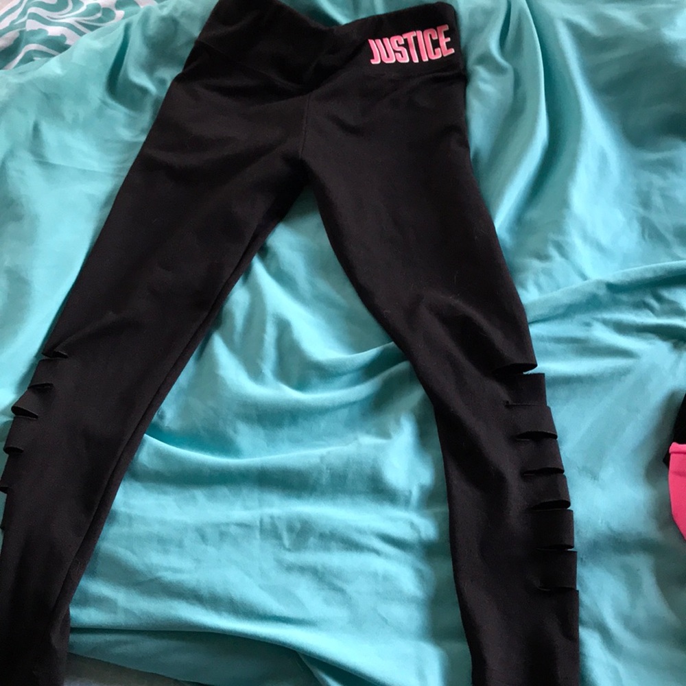Justice active leggings